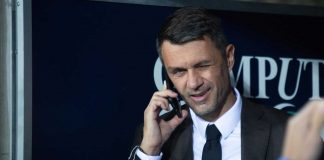 Paolo Maldini, dt del Milan