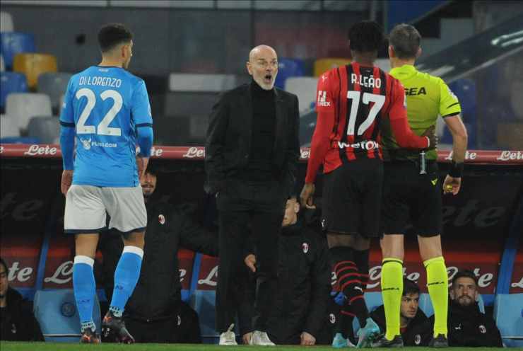 Pioli in Napoli-Milan