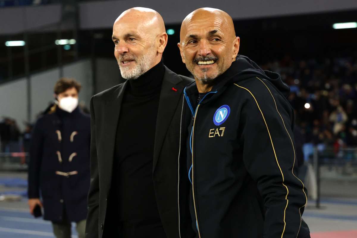 Pioli Spalletti precedenti Napoli Milan