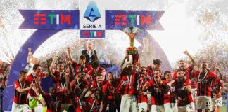 Il Milan festeggia lo scudetto