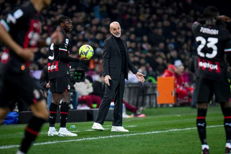 Pioli in Udinese-Milan