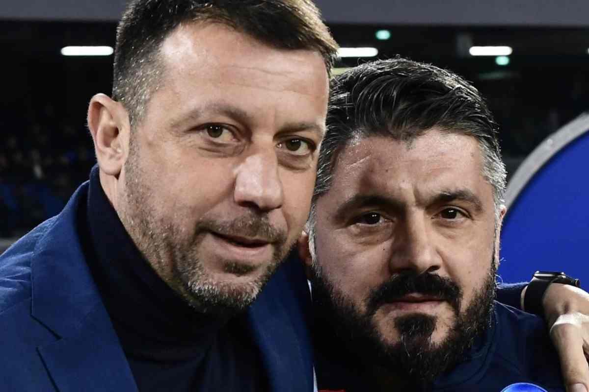 D'Aversa e Gattuso - foto lapresse