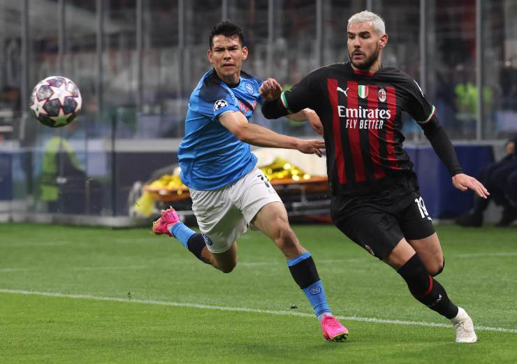 Theo Hernandez minacciato dai tifosi del Napoli