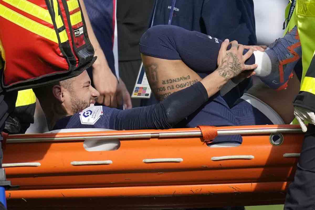 Neymar Infortunio