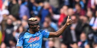 Nuova maschera per Osimhen