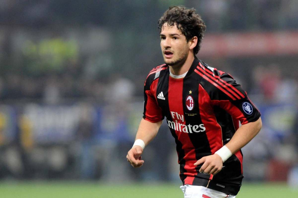 Pato al Milan dal 2008 al 2013